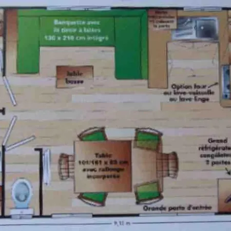 Mobilhome 6 Personnes En Bord De *